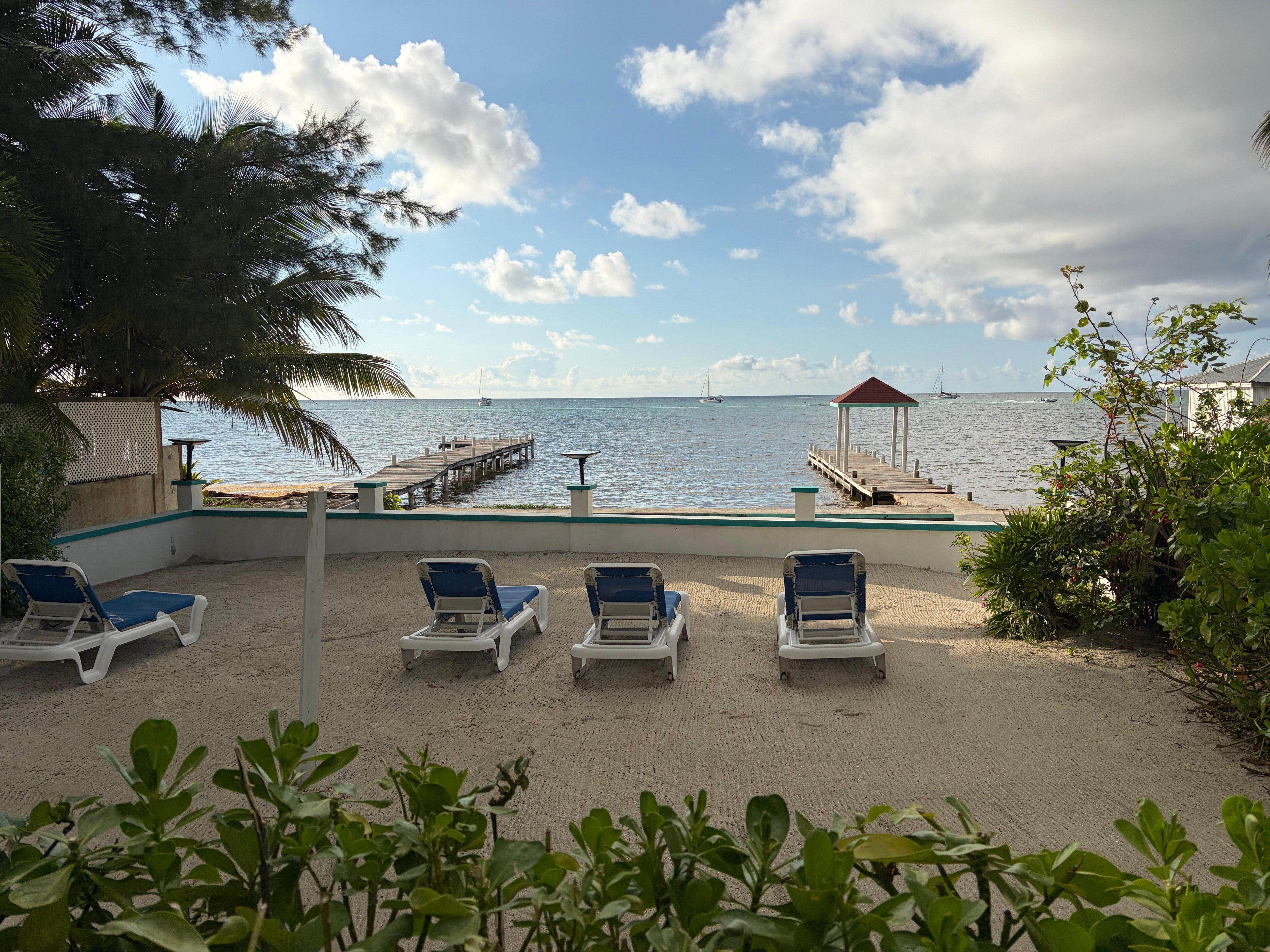 View from the deck. 