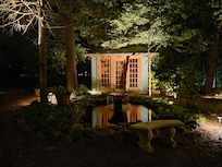 Tea House & fountain