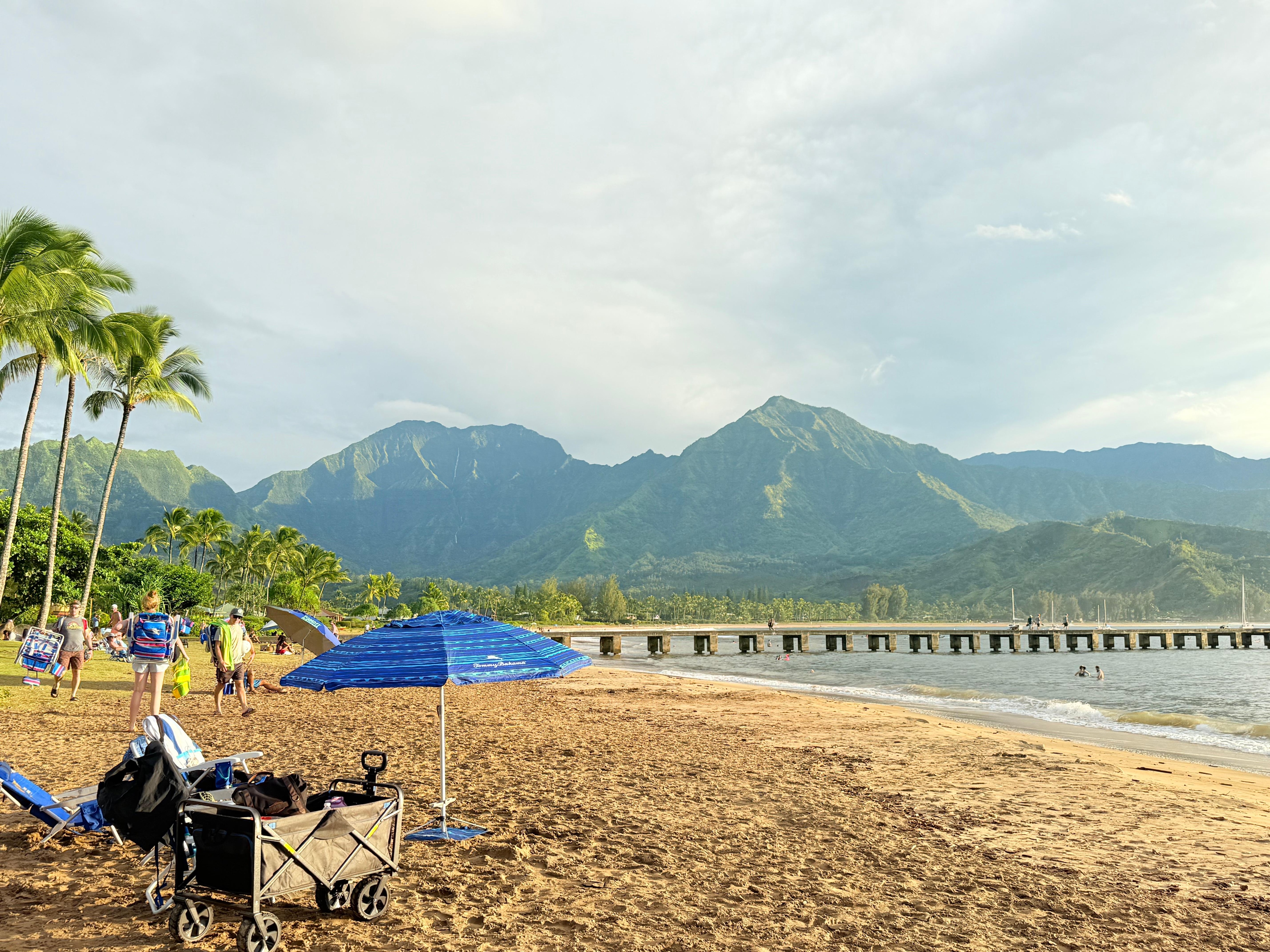 Hanalei pier 15 min drive from condo