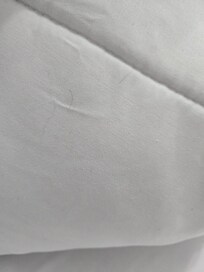 Hair in the bed upon arrival