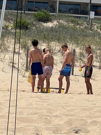 Beach is so close!