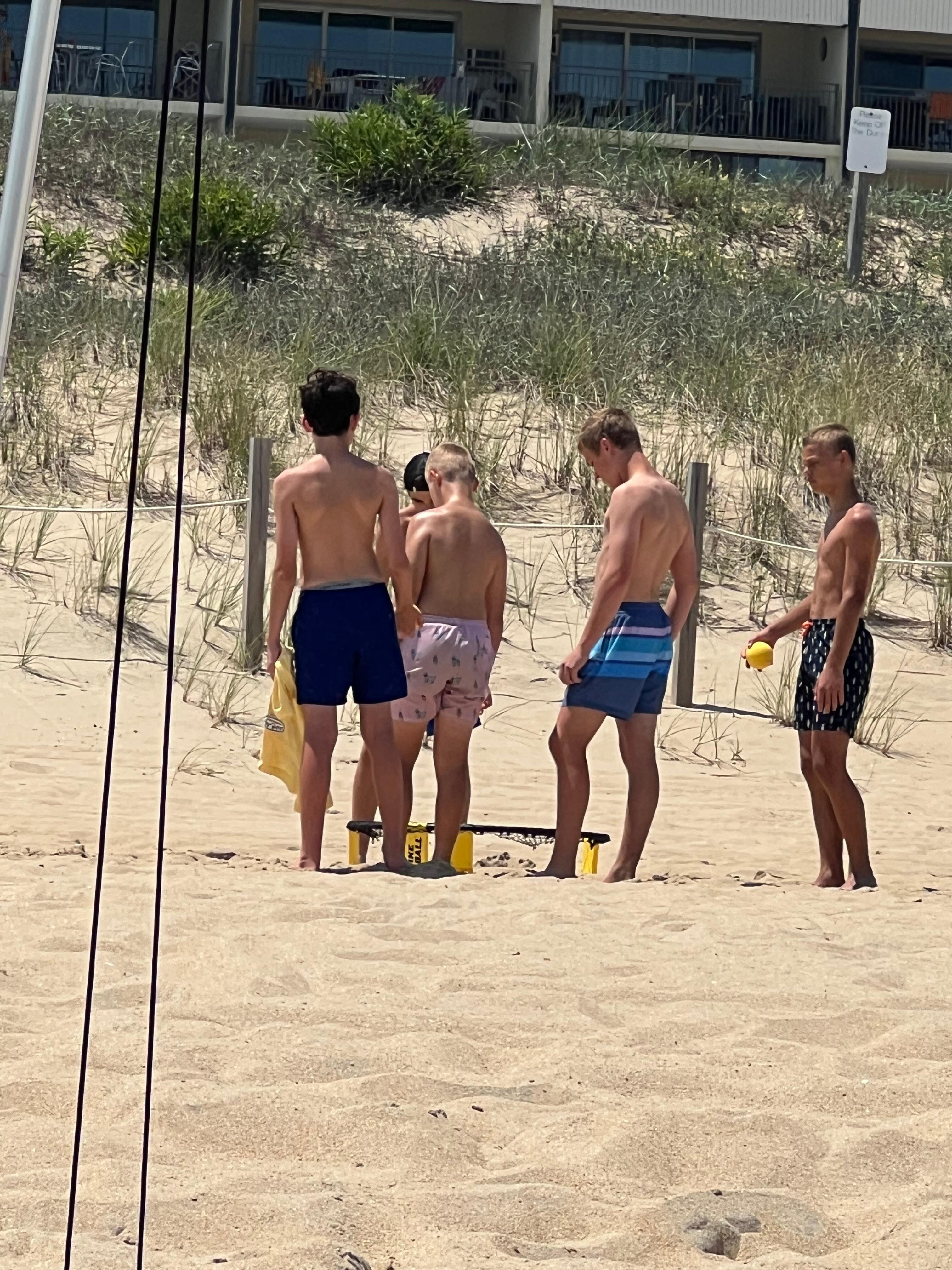 Beach is so close!