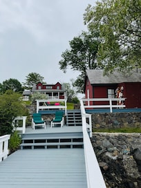 From Dock looking back to main house.