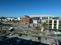 View from our room up on level 4