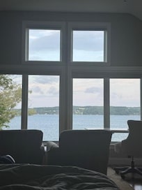 View from the master bedroom