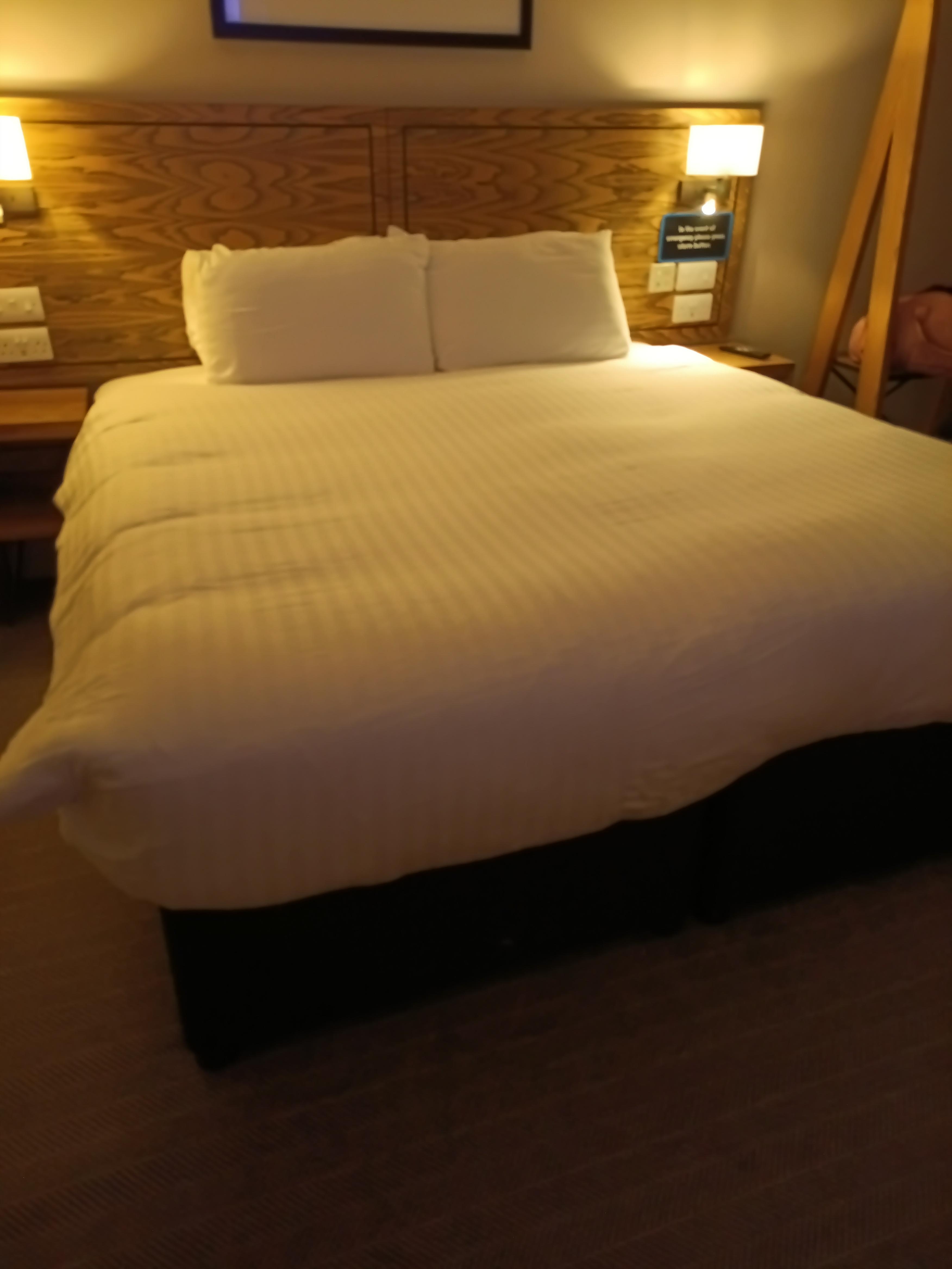 After they'd had to change it to what we requested. Surely it should have been like this when we checked in?