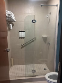 I didn’t like how you can’t completely close the glass door for some reason only of the shower was built to be opened.