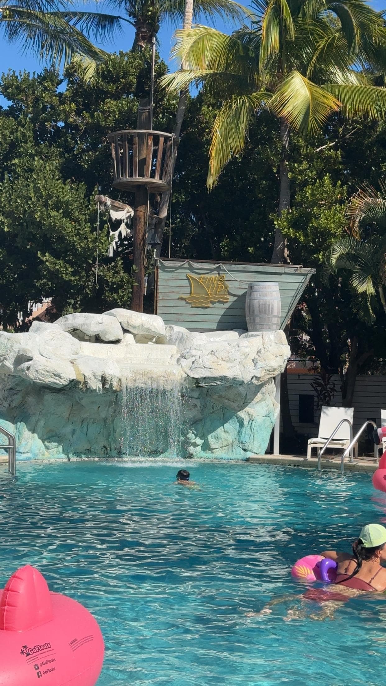 The pool was so refreshing felt like you were in paradise for real