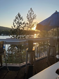 View from the patio
