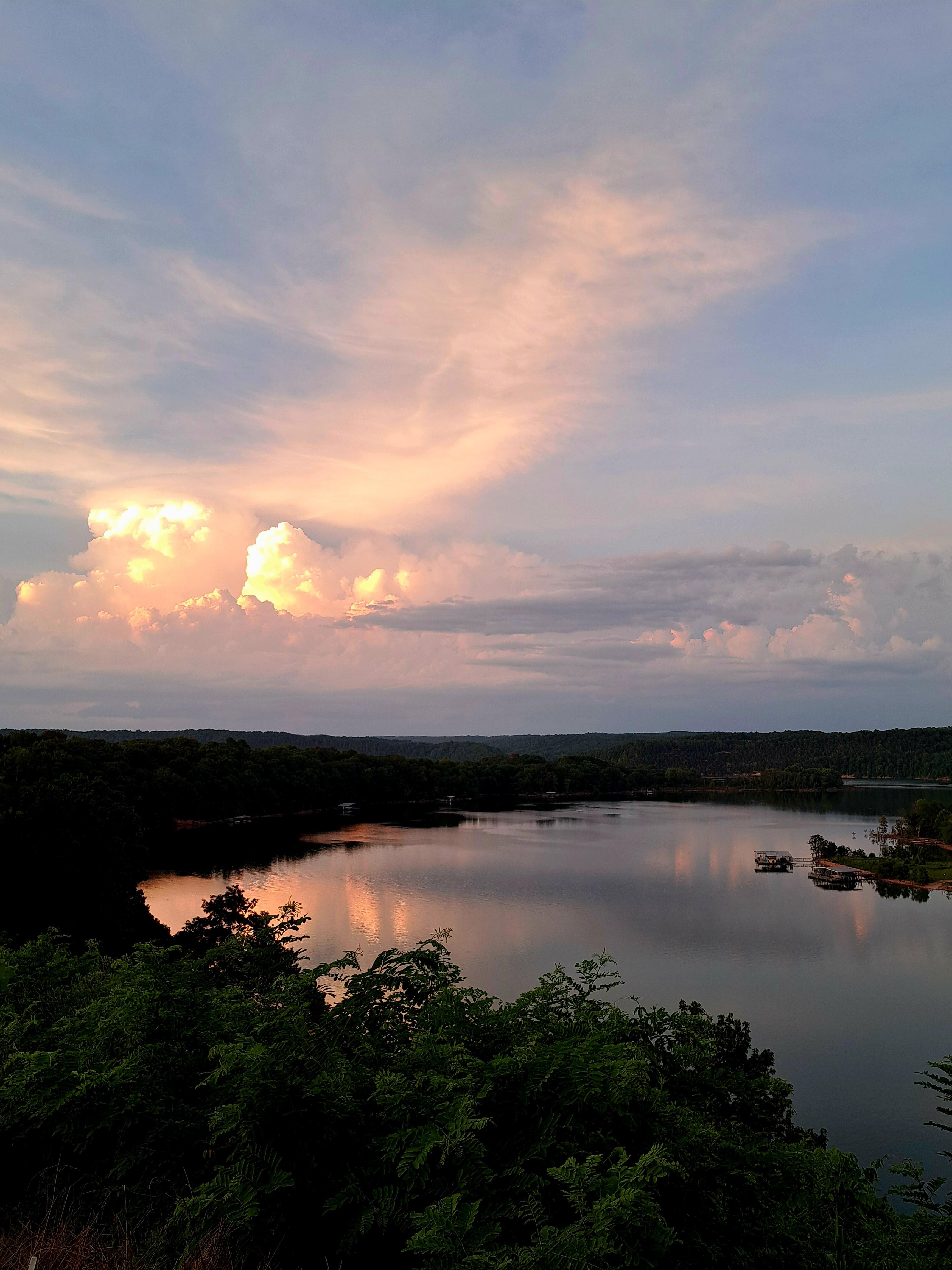 Sunset from the deck