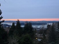 Morning view from master bedroom