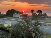 Sunrise from the front porch.
