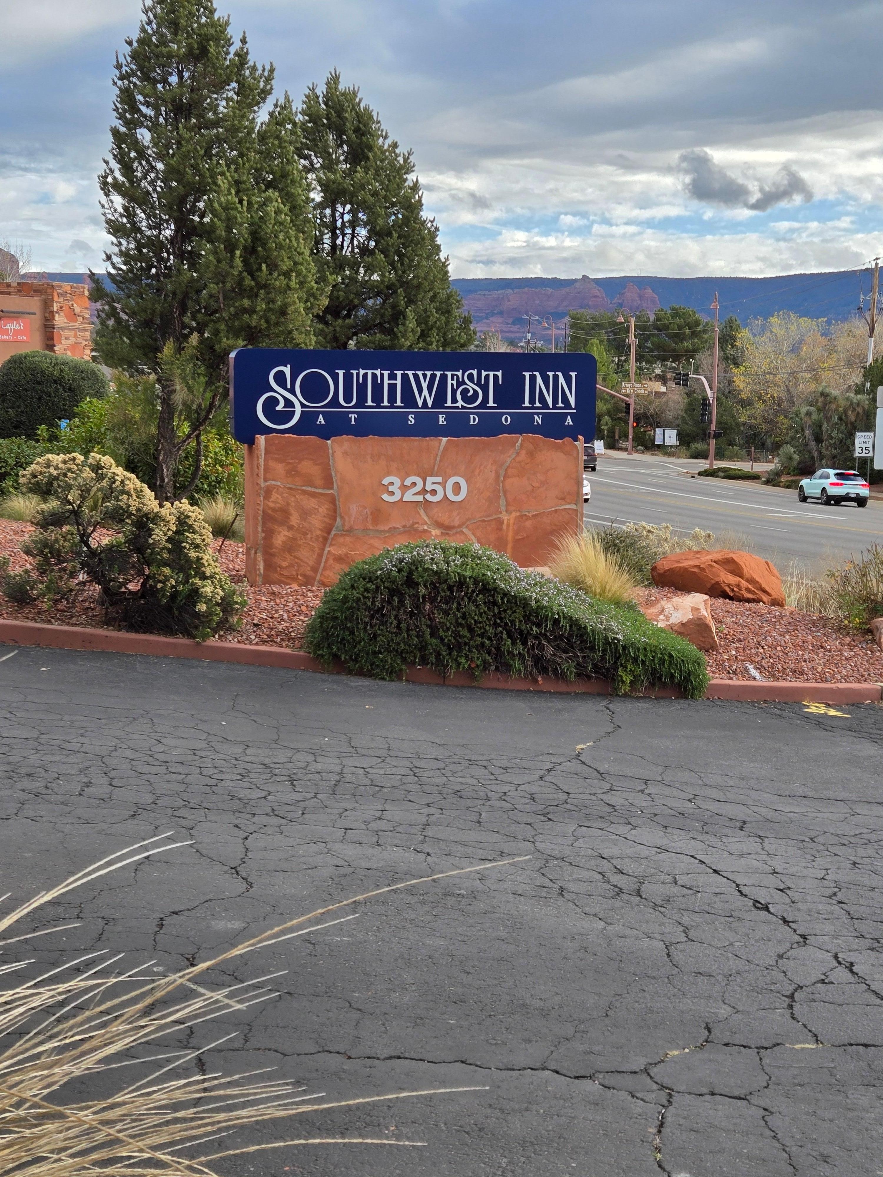 Sign when you pull in