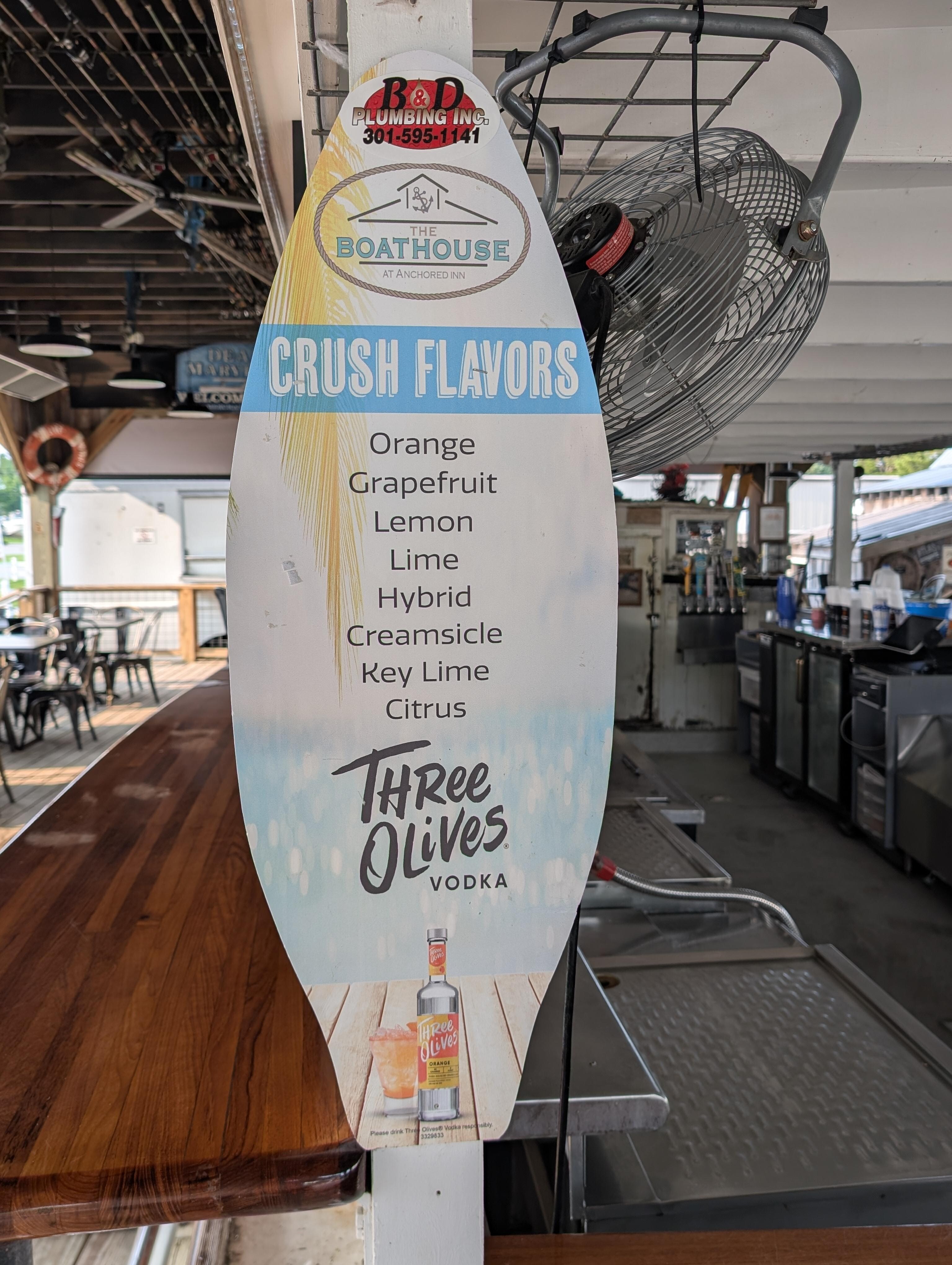 Crush menu 