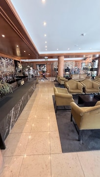 Vista do hall de entrada