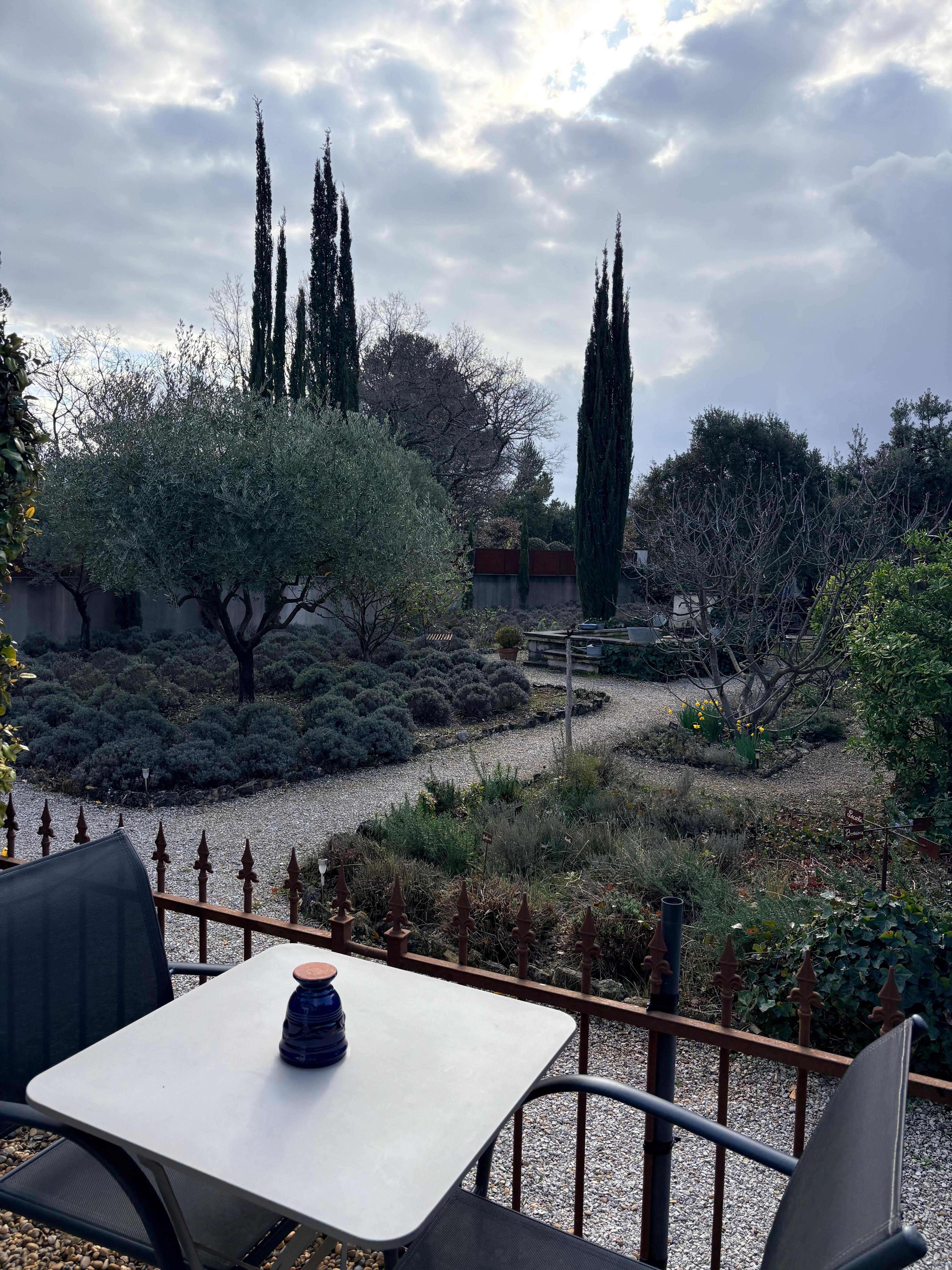 View of garden from our front door #3