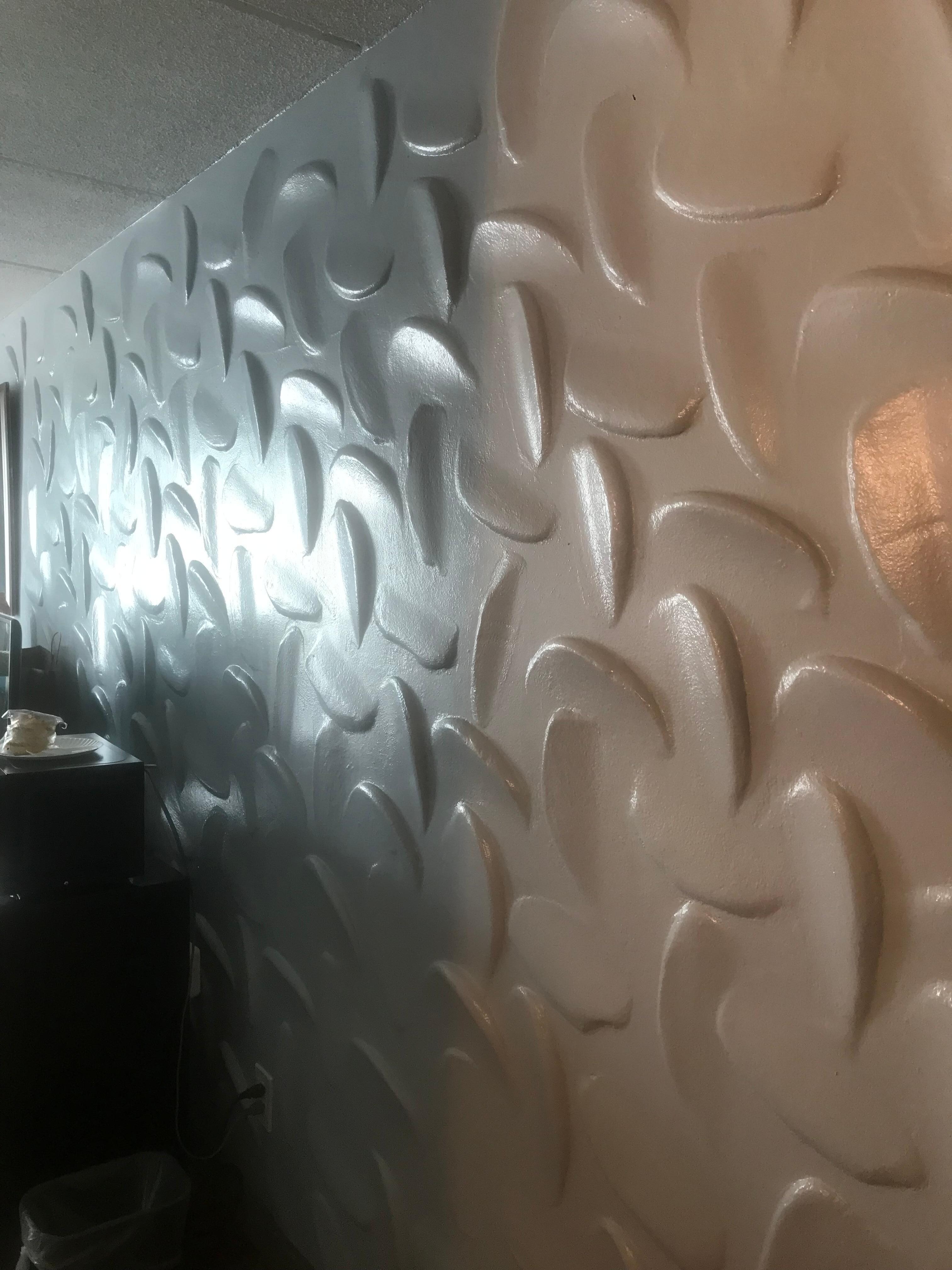 The rooms walls