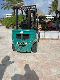 These are photos of the current condition by the lobby