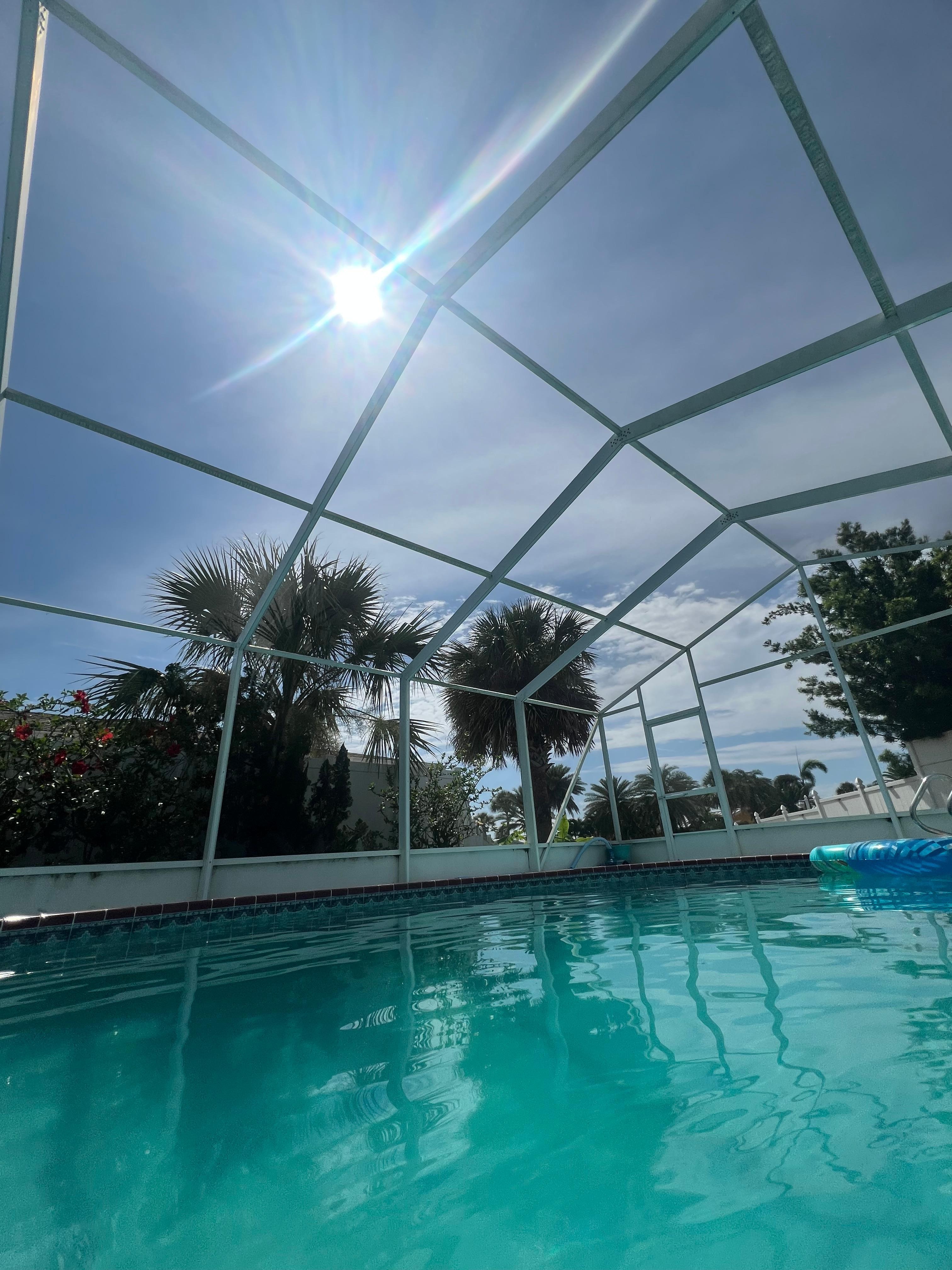 Pool was great for the afternoons