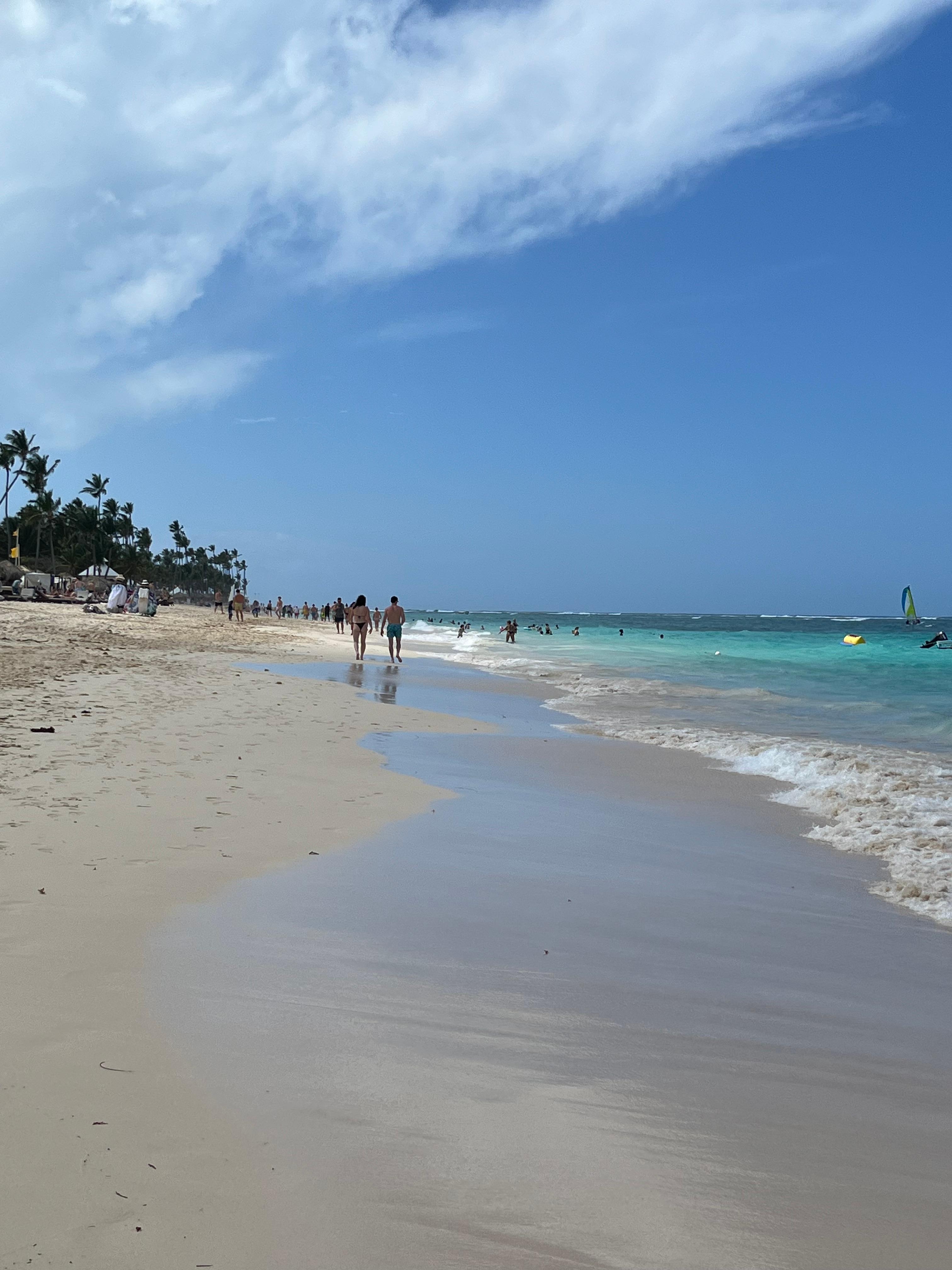 Breath taking view from the  beach 