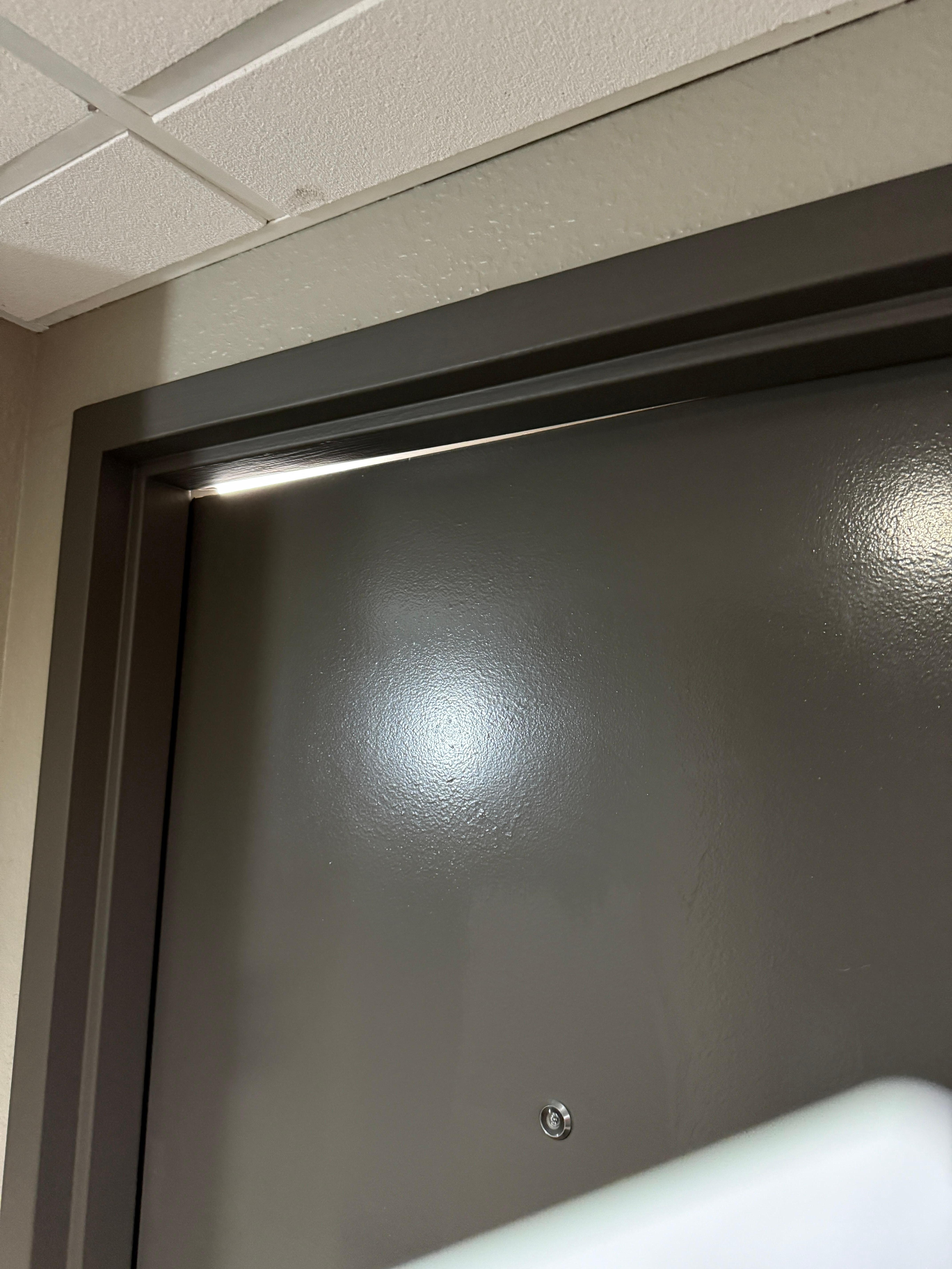 Why not fix the door?