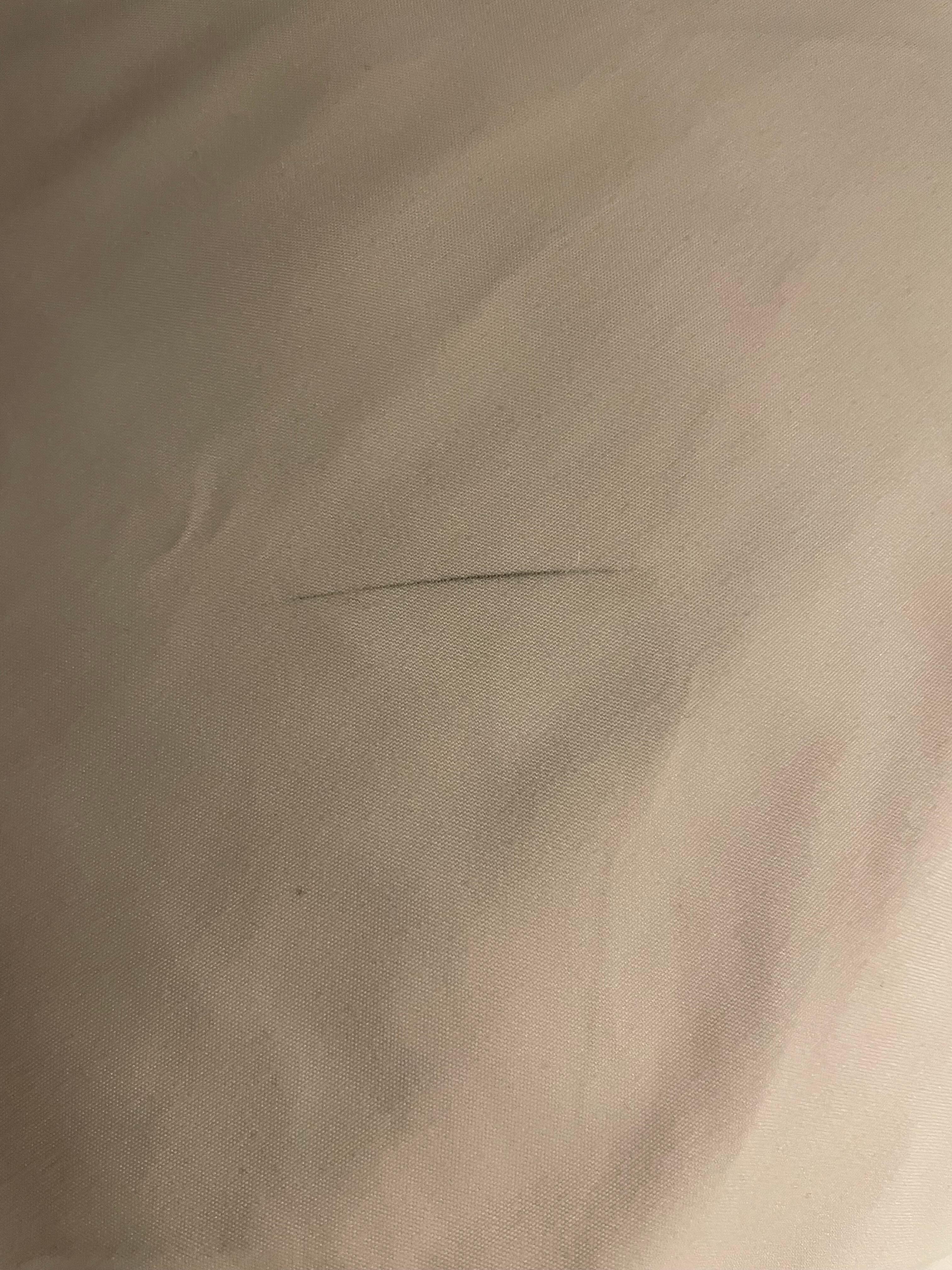 Unwashed sheets