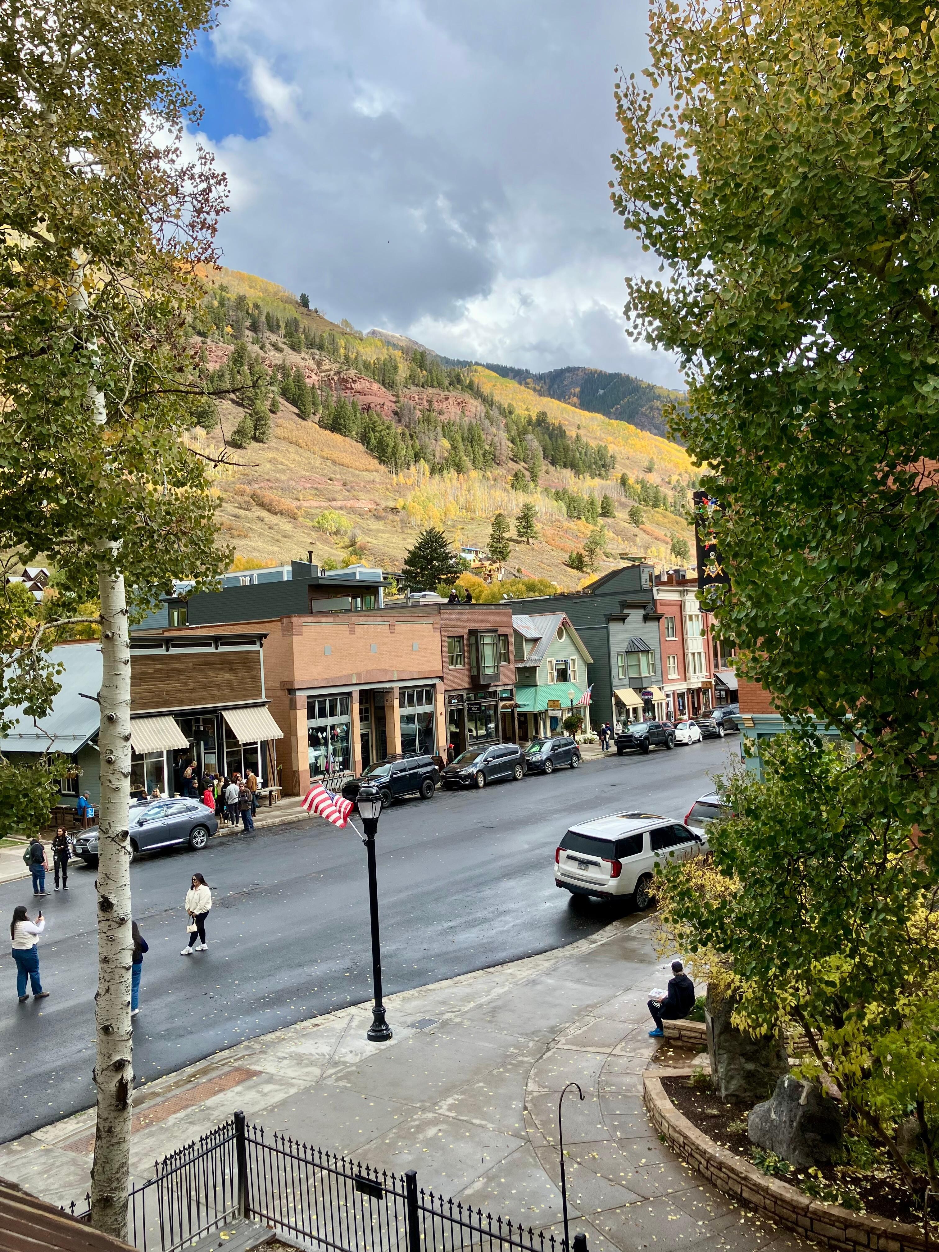 The view out our window