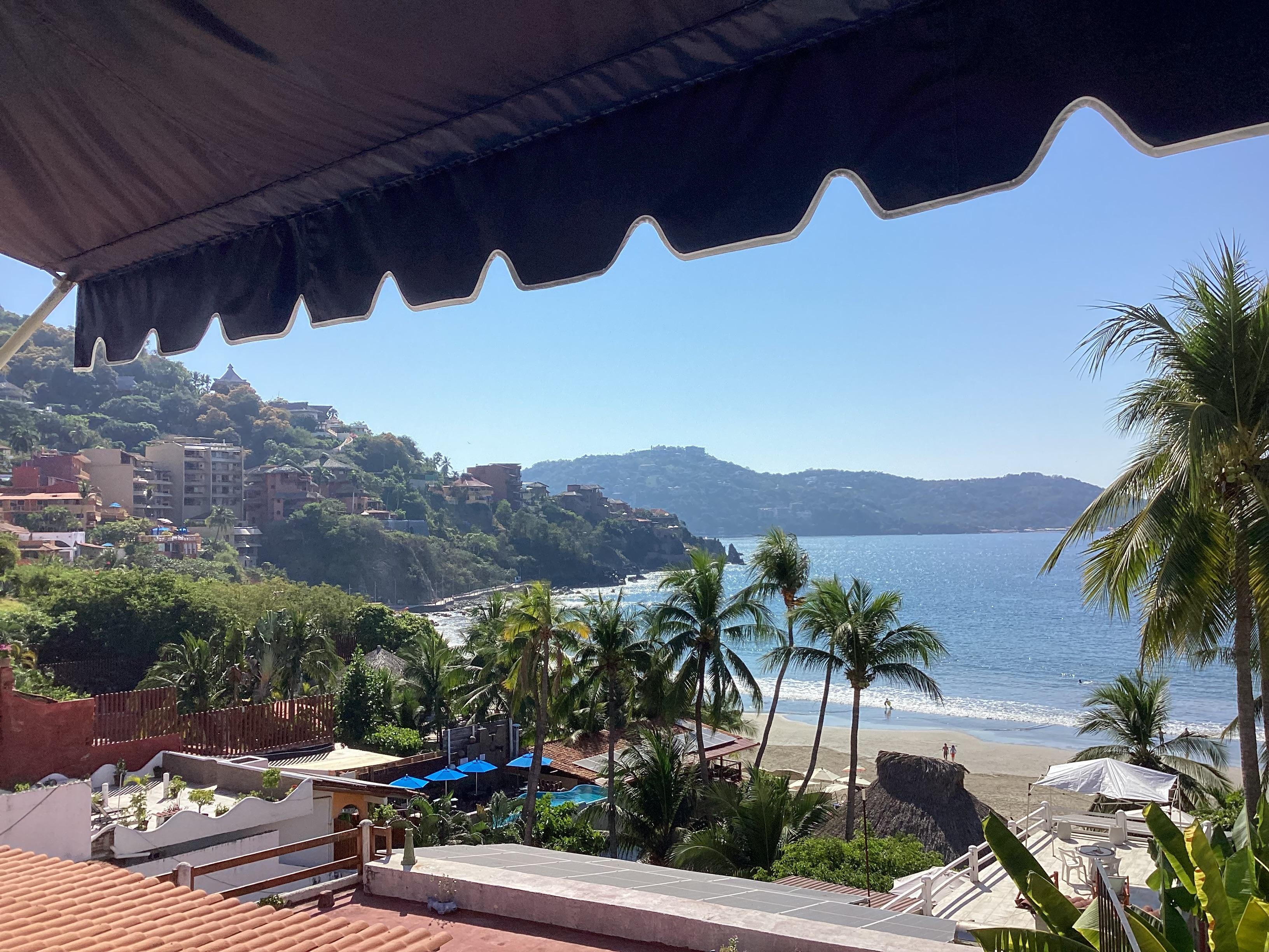 Spectacular view of La Maderas Bay