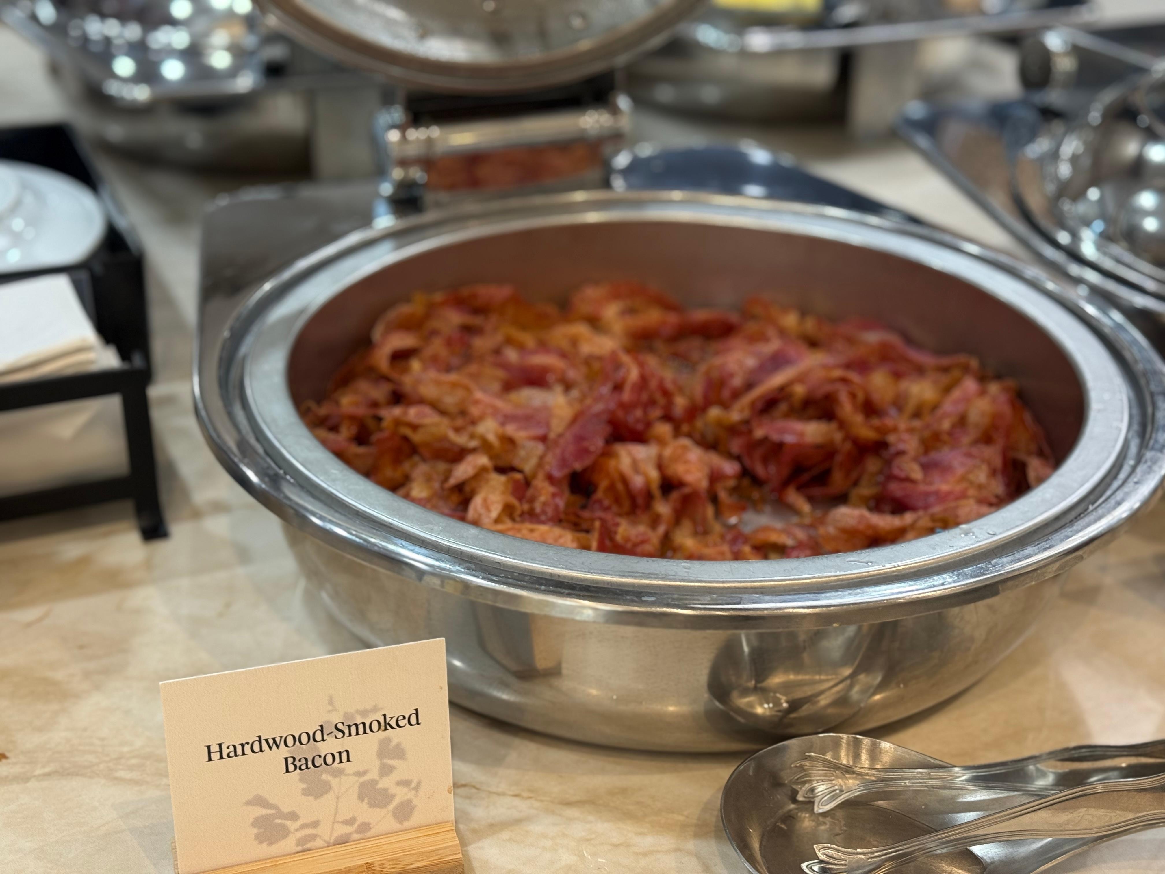 Bacon was one of the rotating proteins