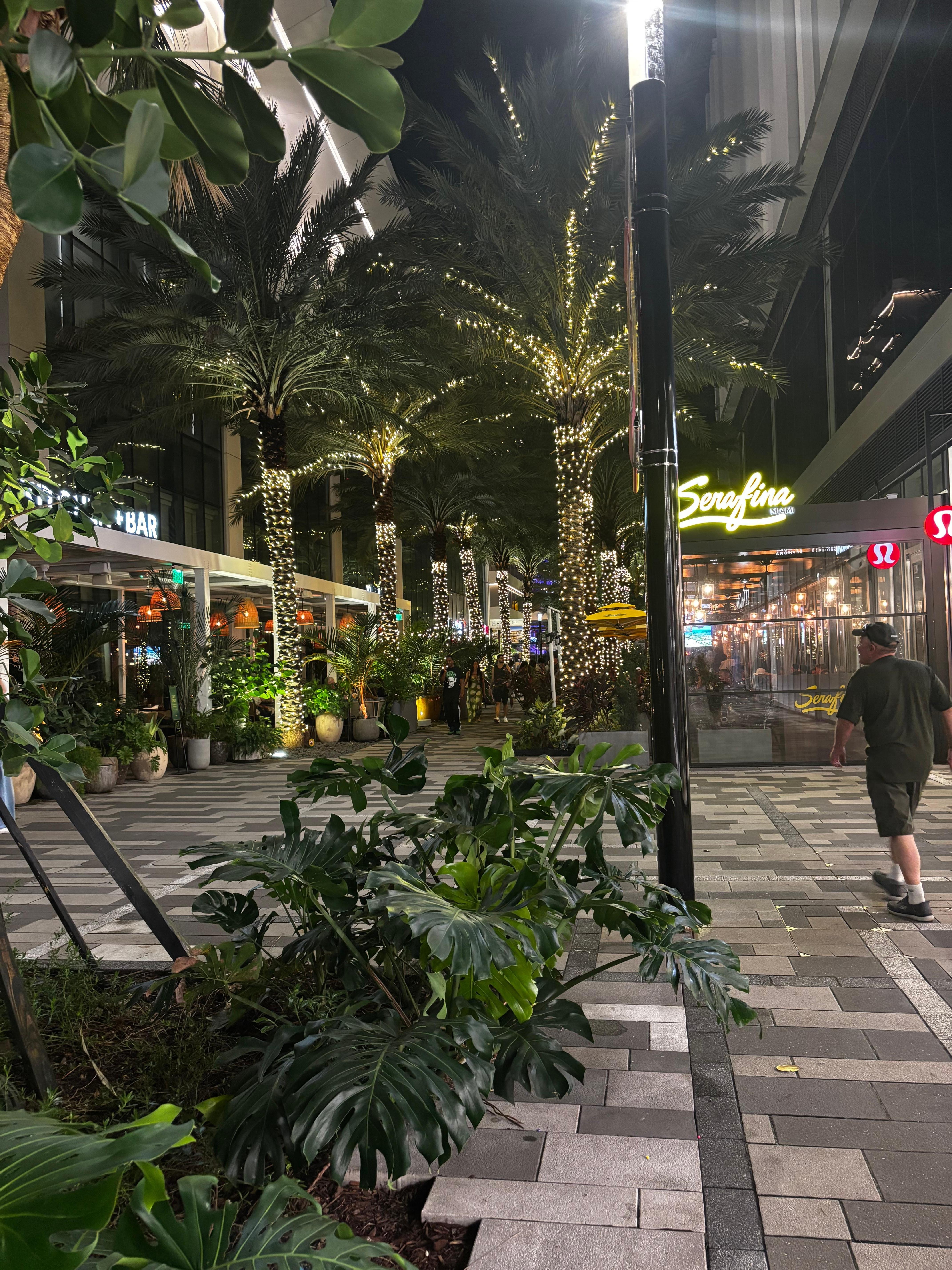 Side street at hotel