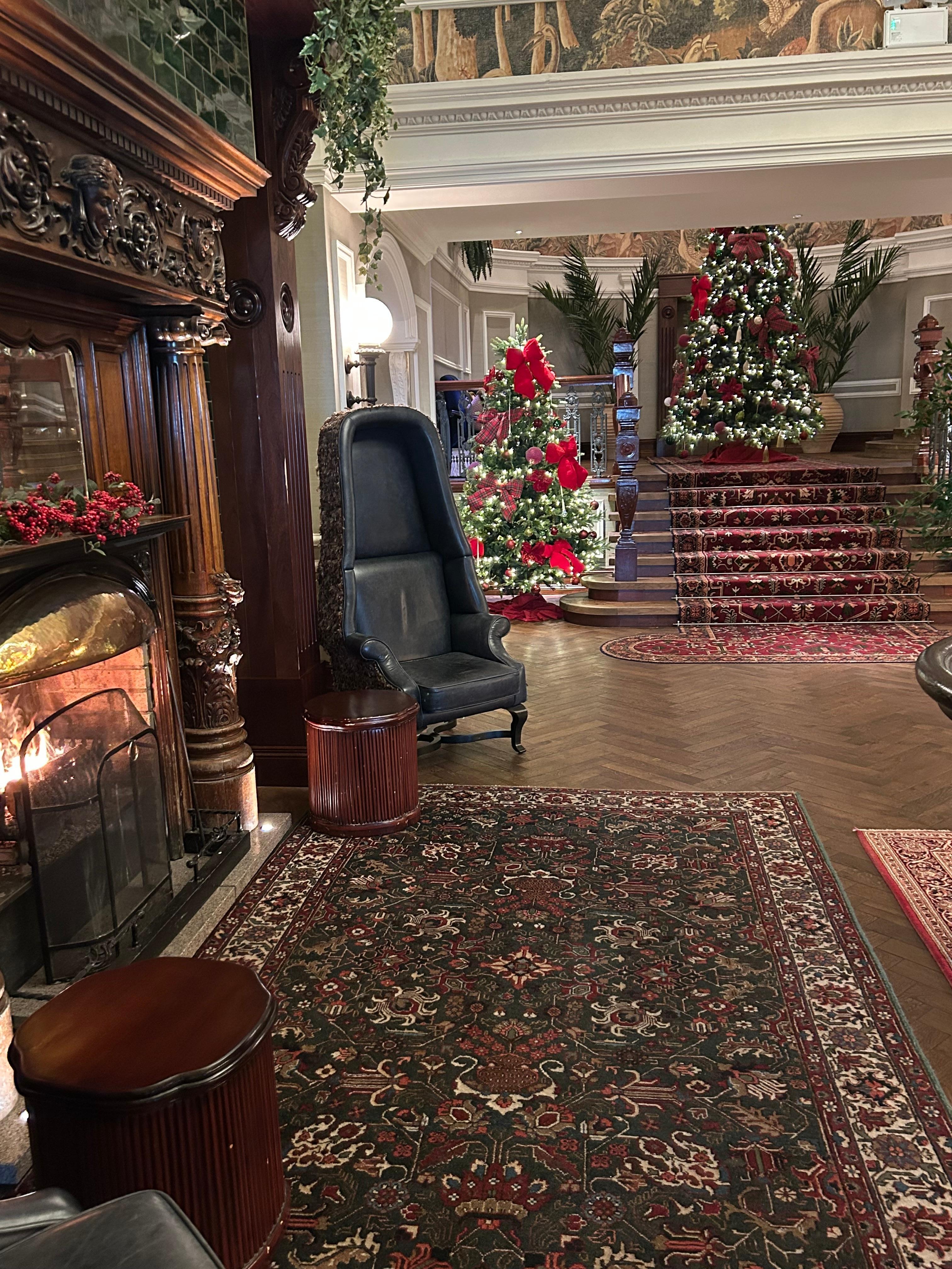 Inviting reception area 