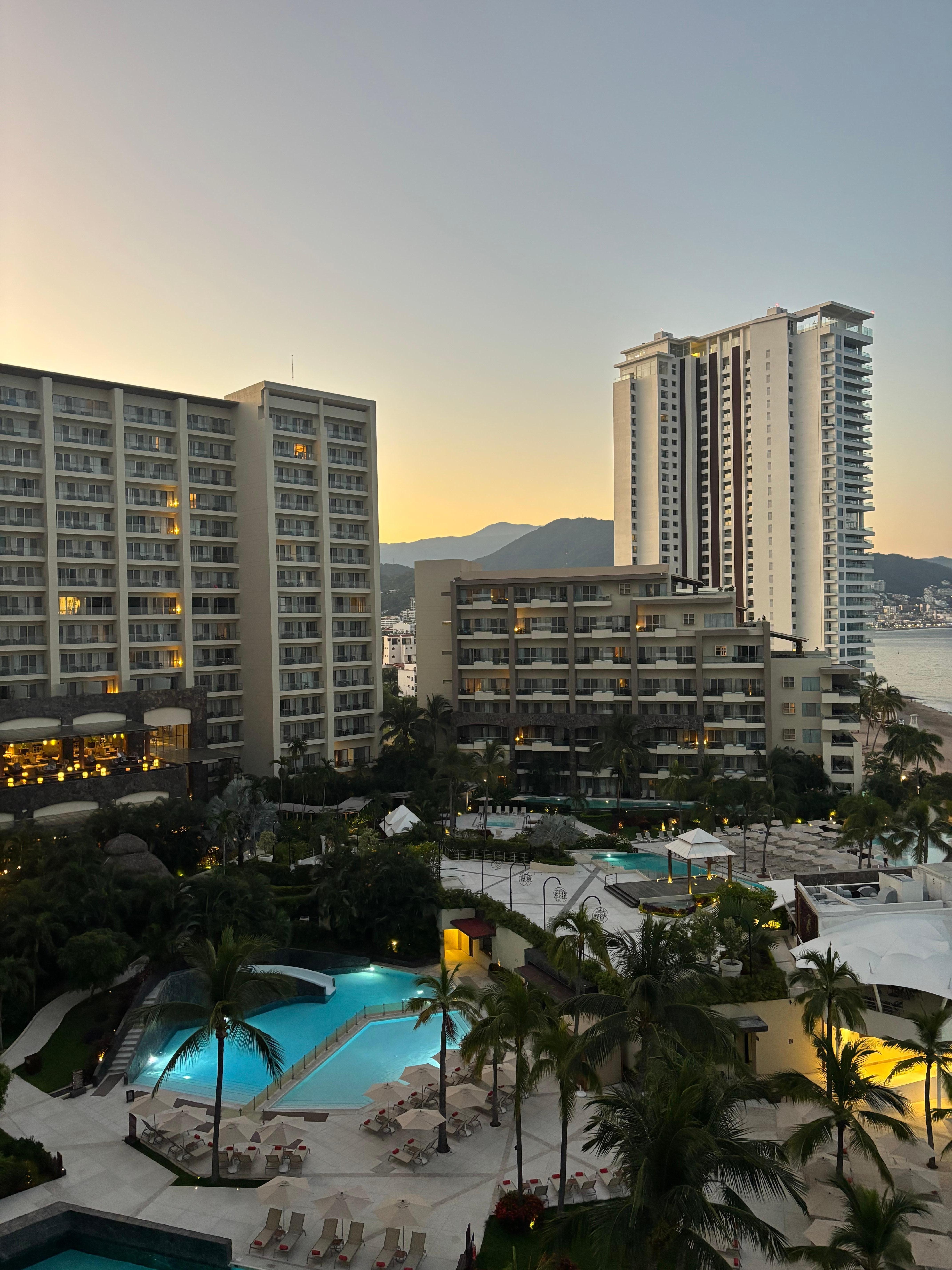 Sunrise from our room