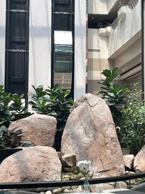 Inside in buffet area