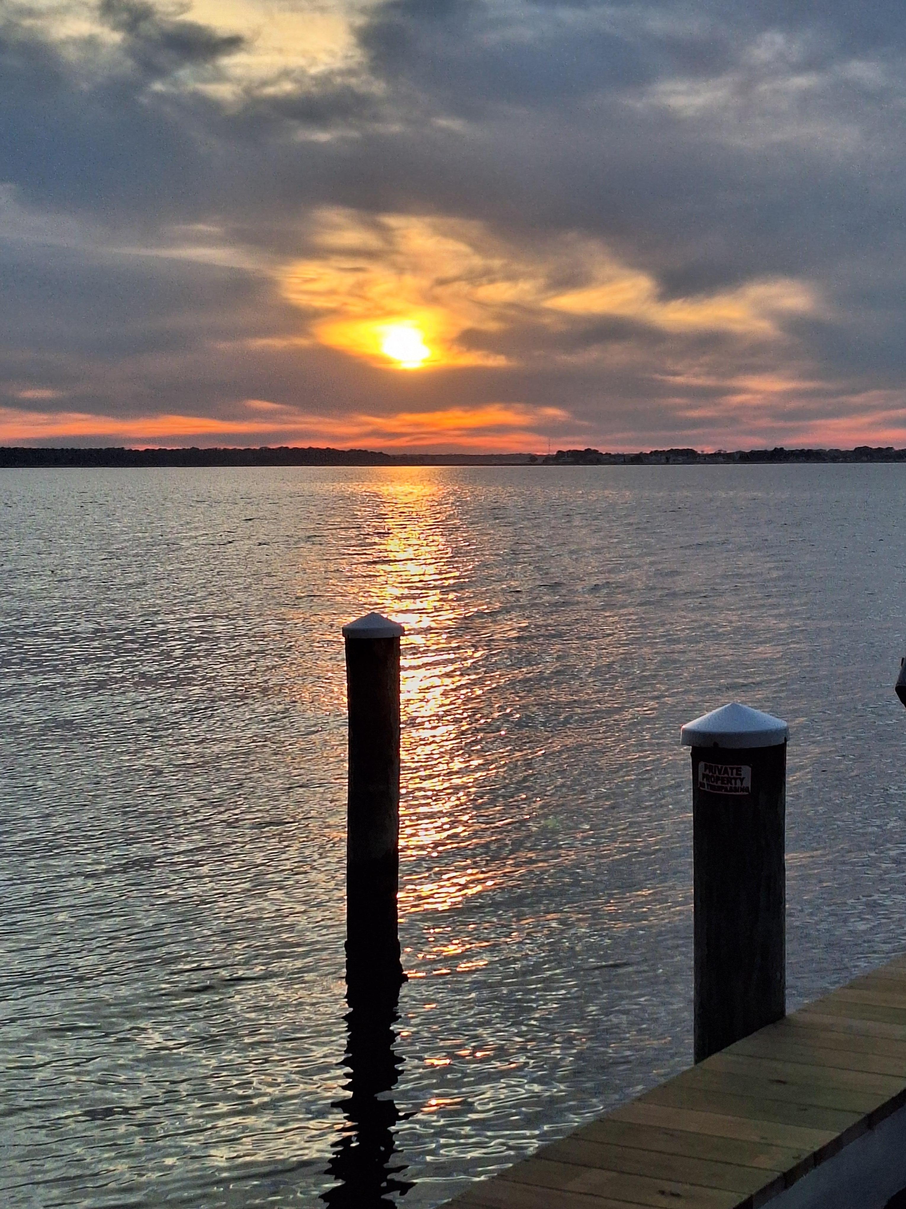 Sunset IS visible from the ground level if you don't want to go anywhere