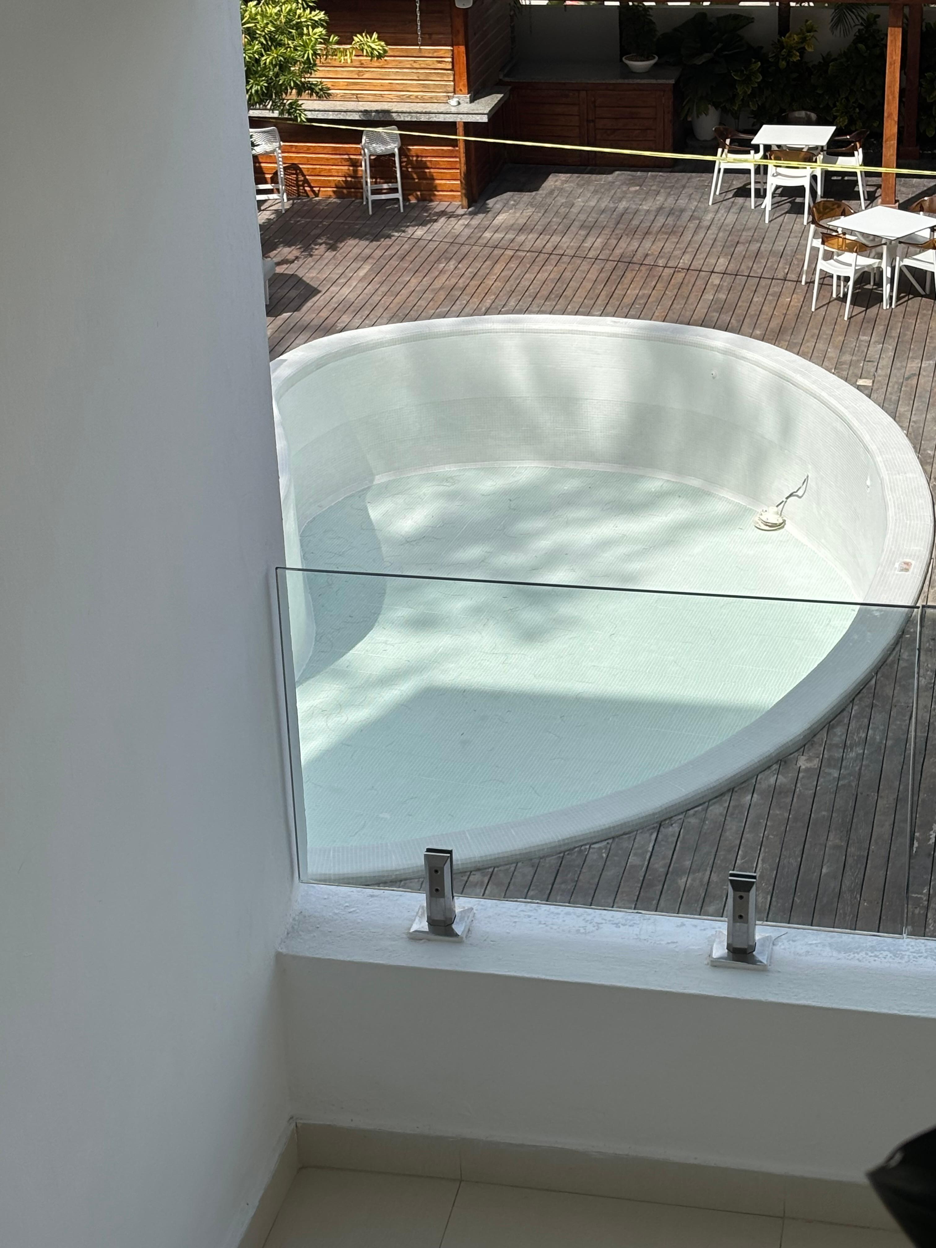 The pool was under construction with no warning and the ocean was full of seaweed. The seaweed is out of the hotels control but the pool was unusable. We checked out and went to a different place for the week. 