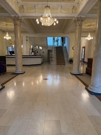 Entrance walking in