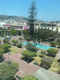 View from our room.