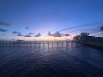 This photo does the sunsets no justice! Breathtaking!