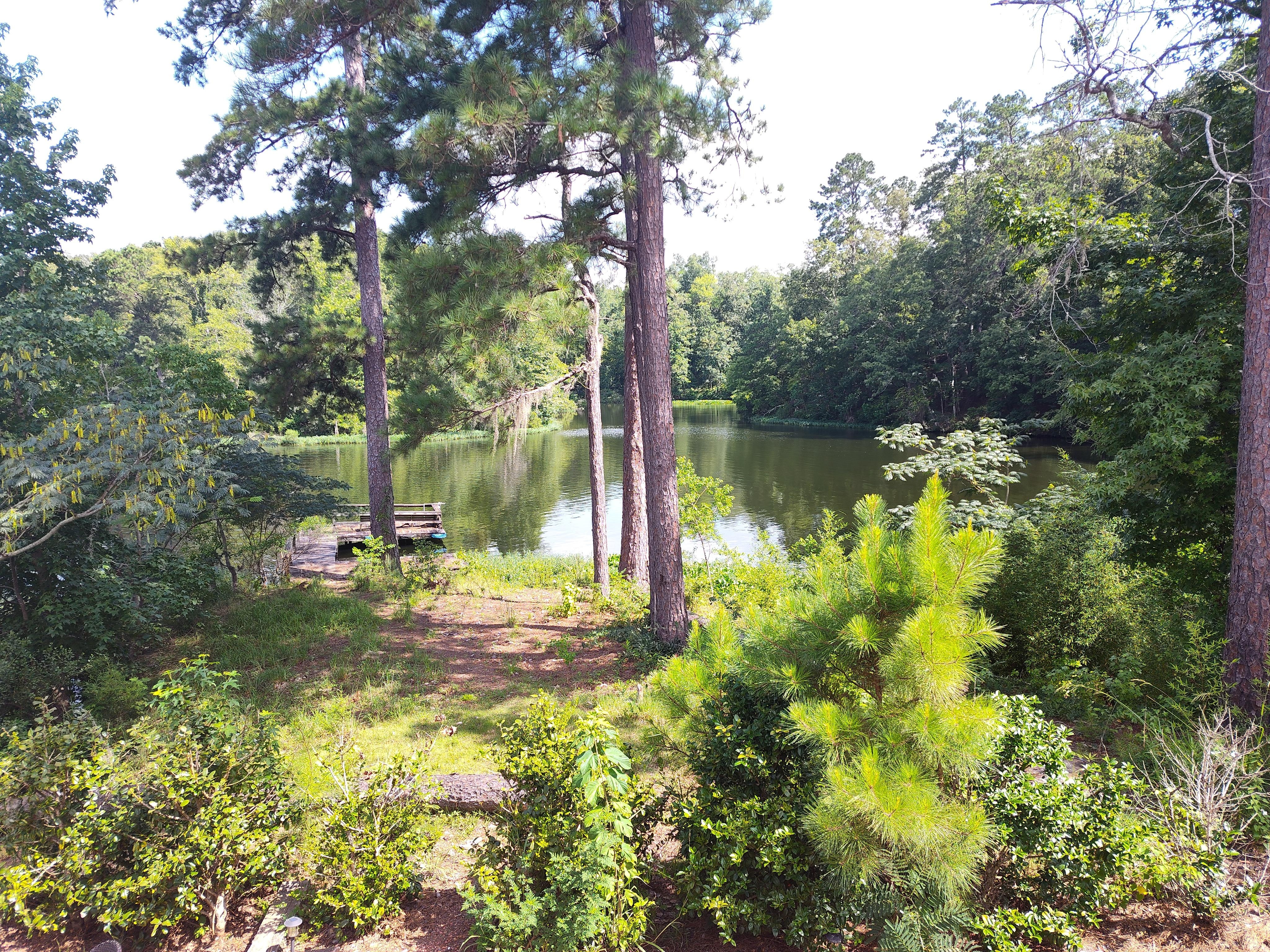 Trail leading to second pier
