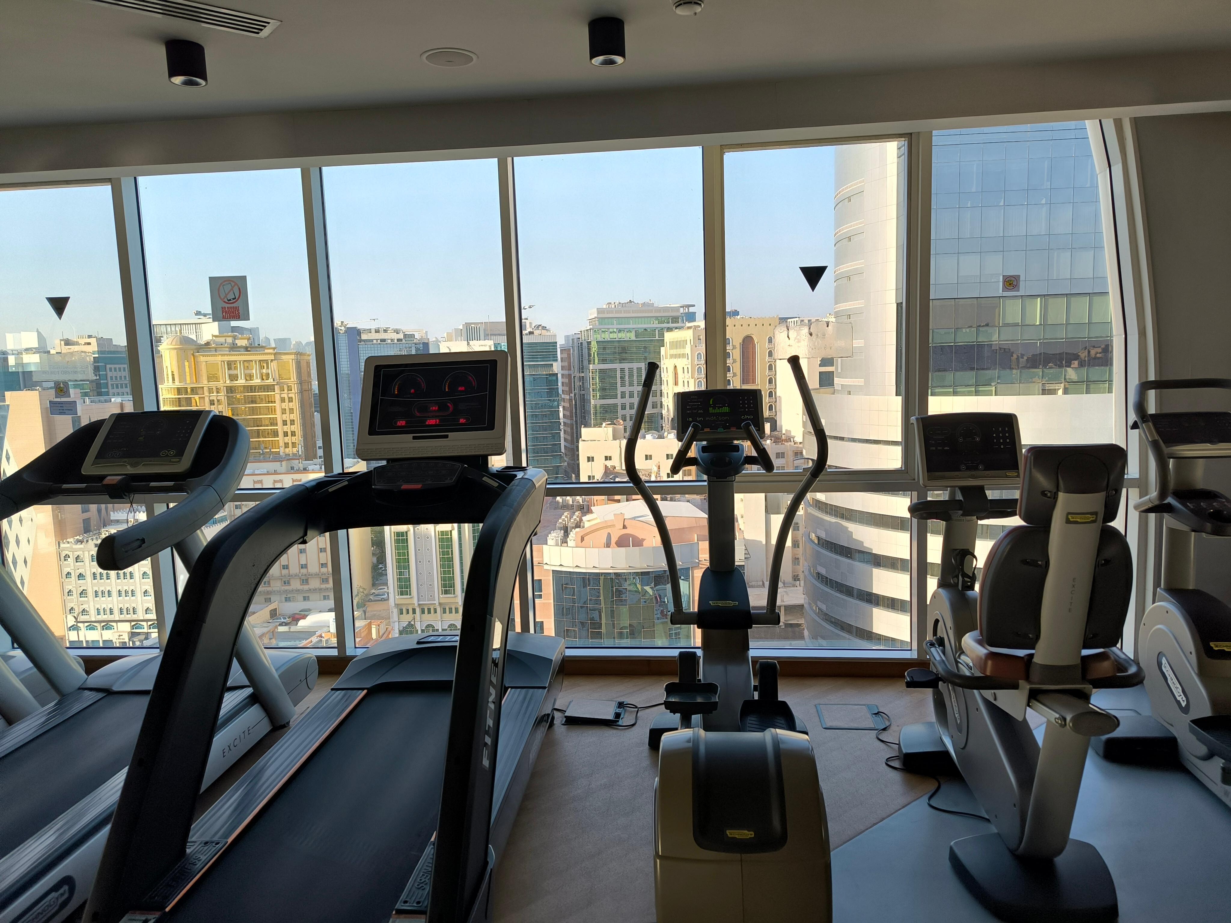12階の使用無料のジム