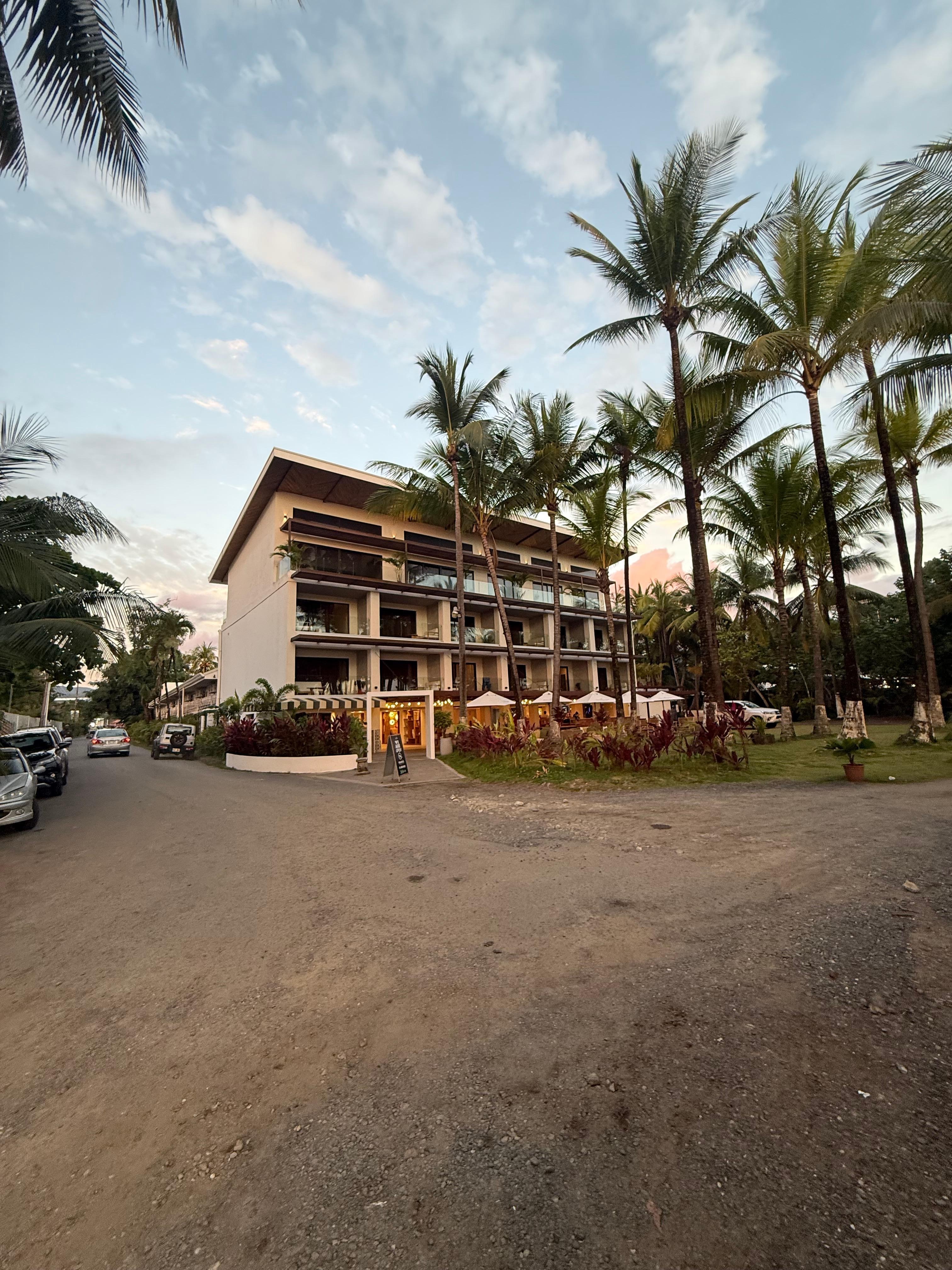 View from the beach.