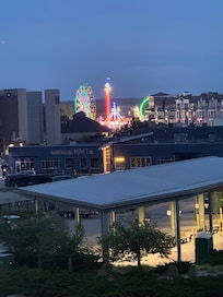 Rooftop patio views