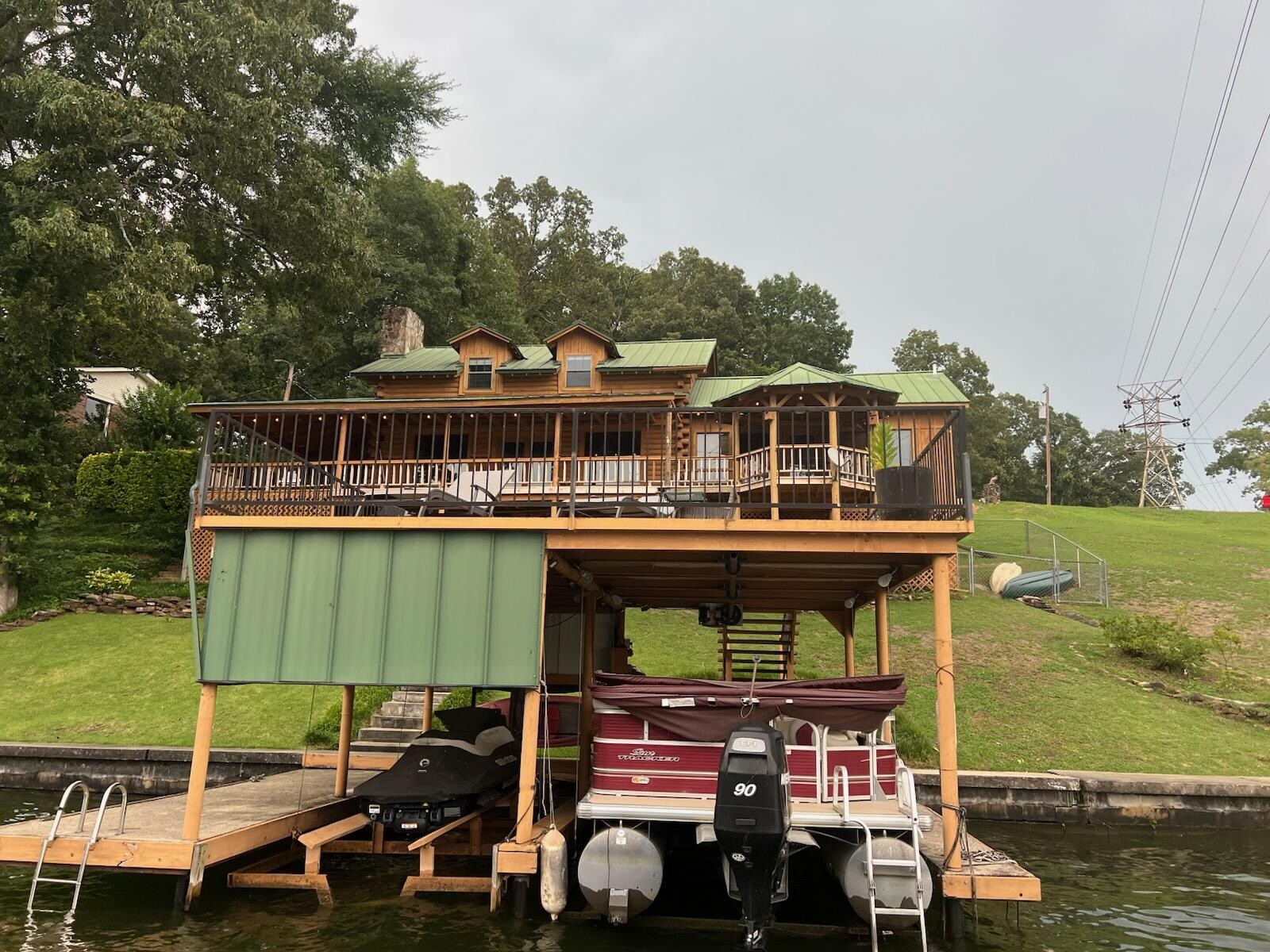 View from the water.