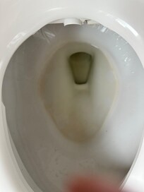 Dirty toilets upon arrival.