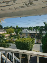 View of landscape from the balcony