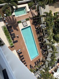 Swimming and Spa Pool on level 4