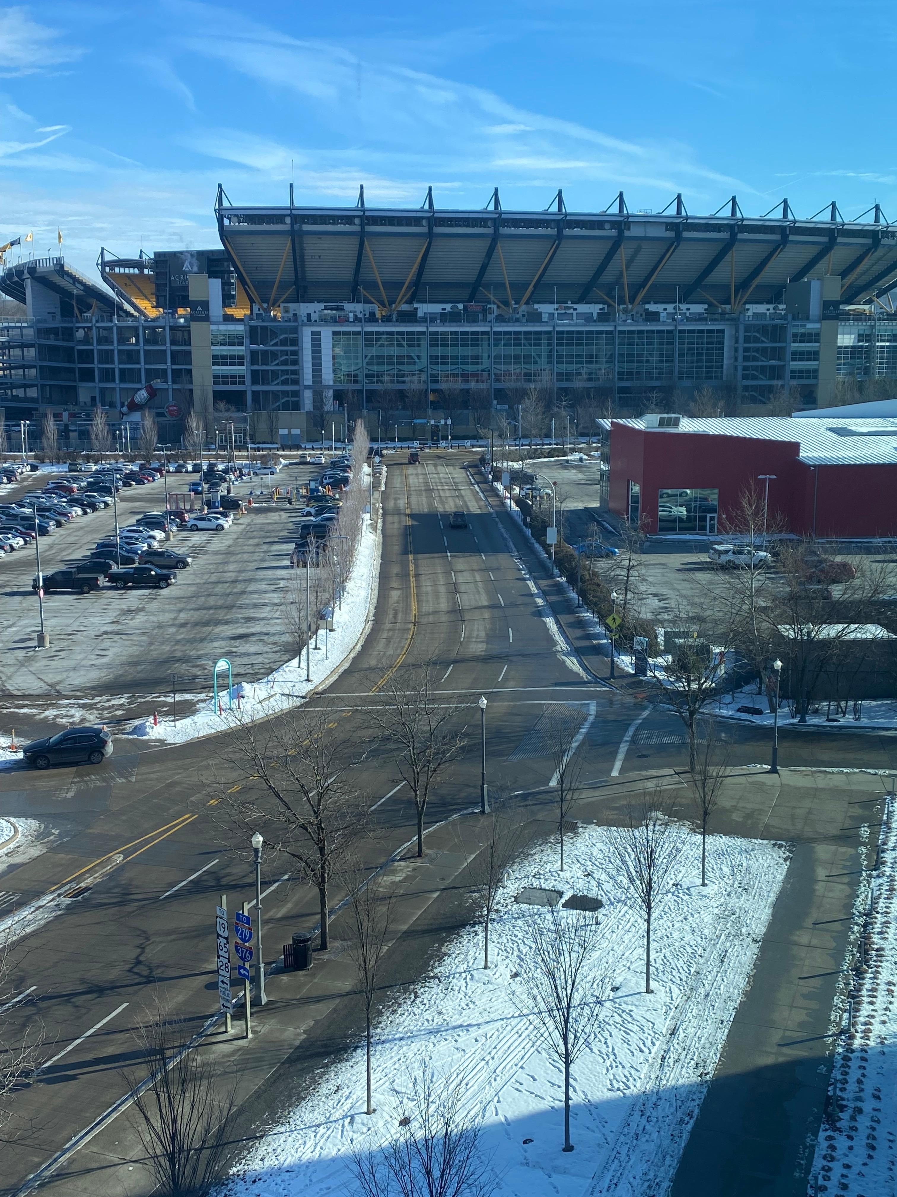 View from the top floor