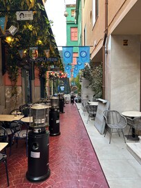 Außenbereich Restaurant