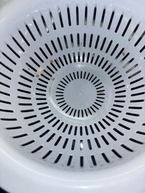 dried food in a colander