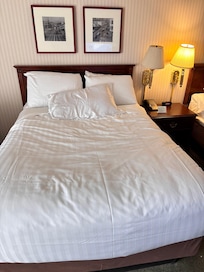 Bed in the room